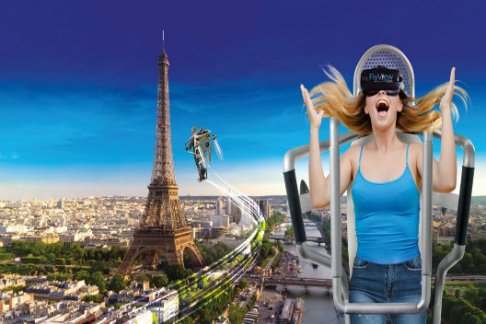 FlyView Paris - Fly over Paris in virtual reality