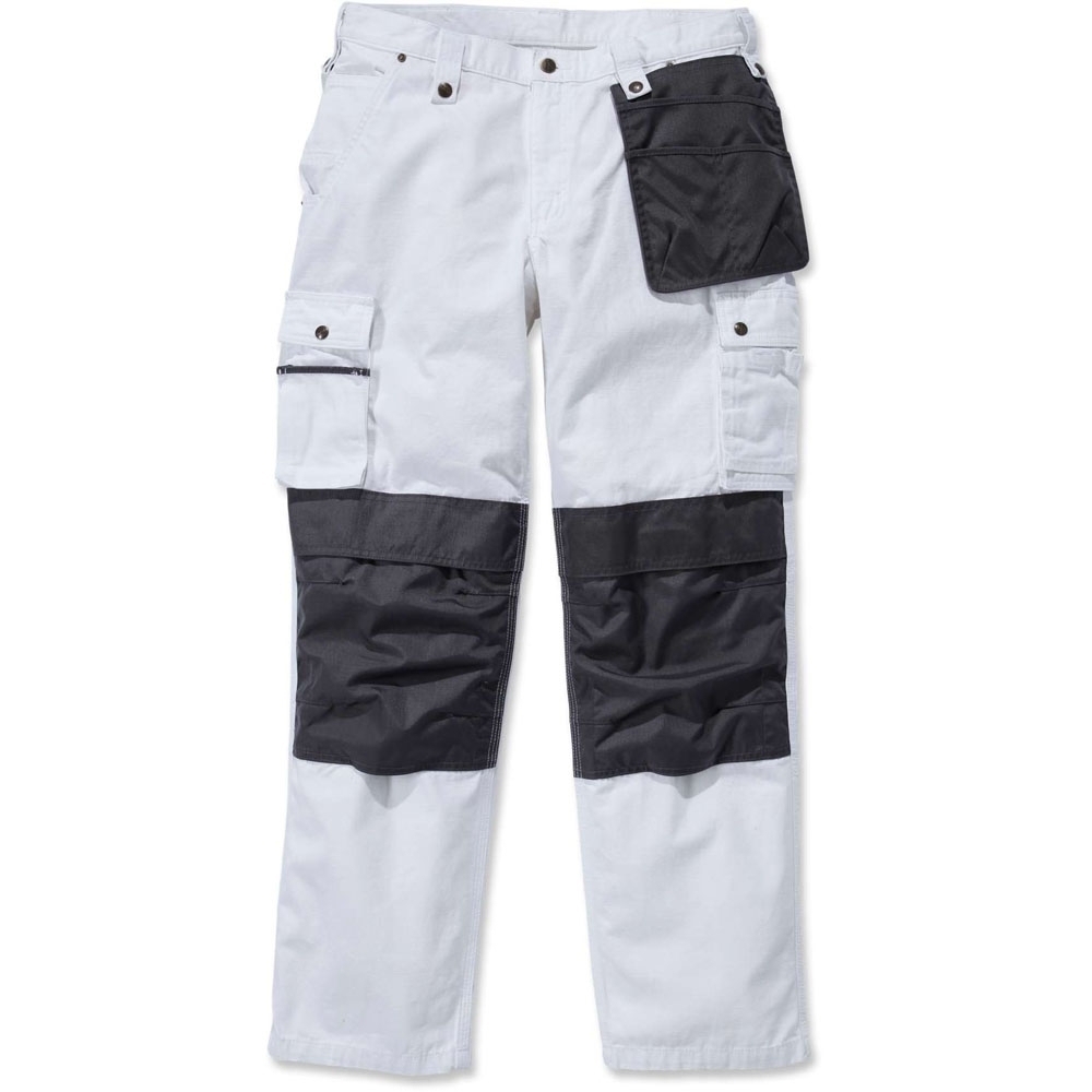 Carhartt Mens Multipocket Stitched Ripstop Cargo Pants Trousers Waist 36' (91cm)  Inside Leg 34' (86cm)