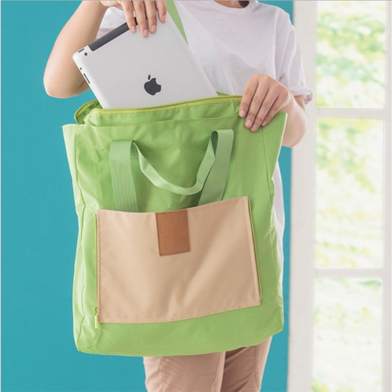 Foldable Large Capacity Zipper Storage Bag