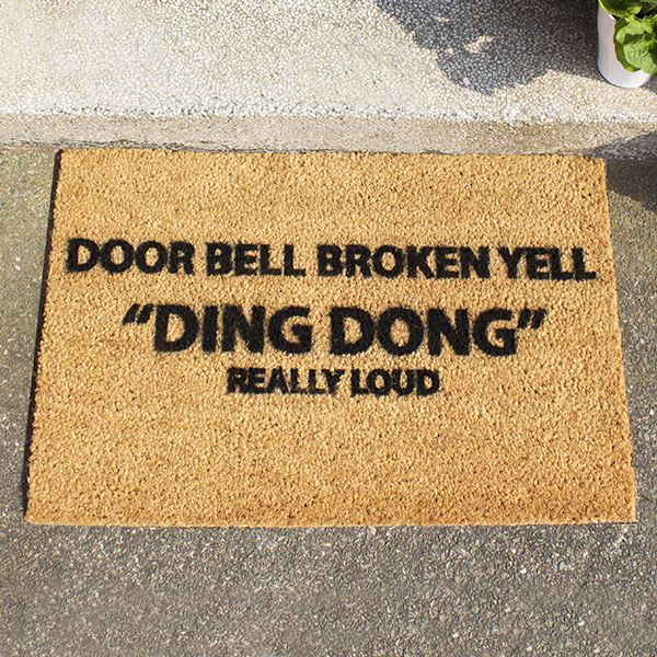 Bell Broken Doormat