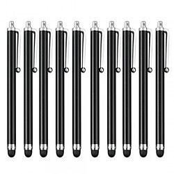 Kinston 10 X Universal Success Black Stylus Touch Screen Pen Clip for iPhone/iPad/Samsung and other Lightinthebox
