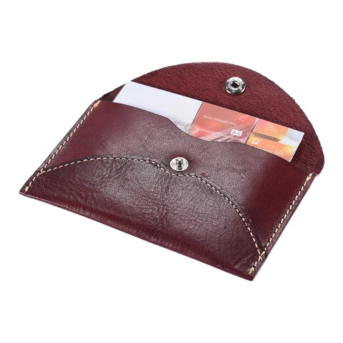 Classic Business Name Credit Card Holder Bag Change Purse Gift