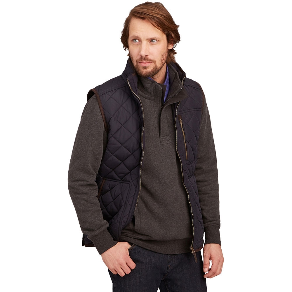 Joules Mens Halesworth Quilted Fleece Lined Bodywarmer Gilet S - Chest 36-38' (91.5-96.5cm)