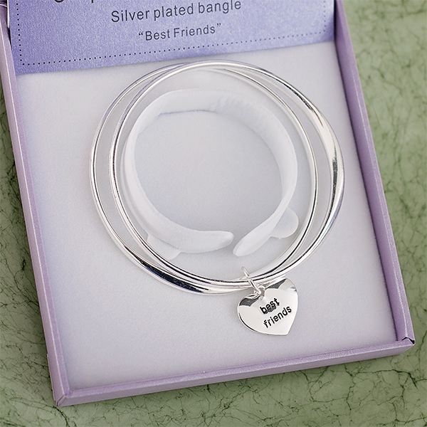 Best Friends Bangle in Personalised Box
