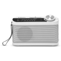 Classic 993 R9993 Analogue Portable Radio - White