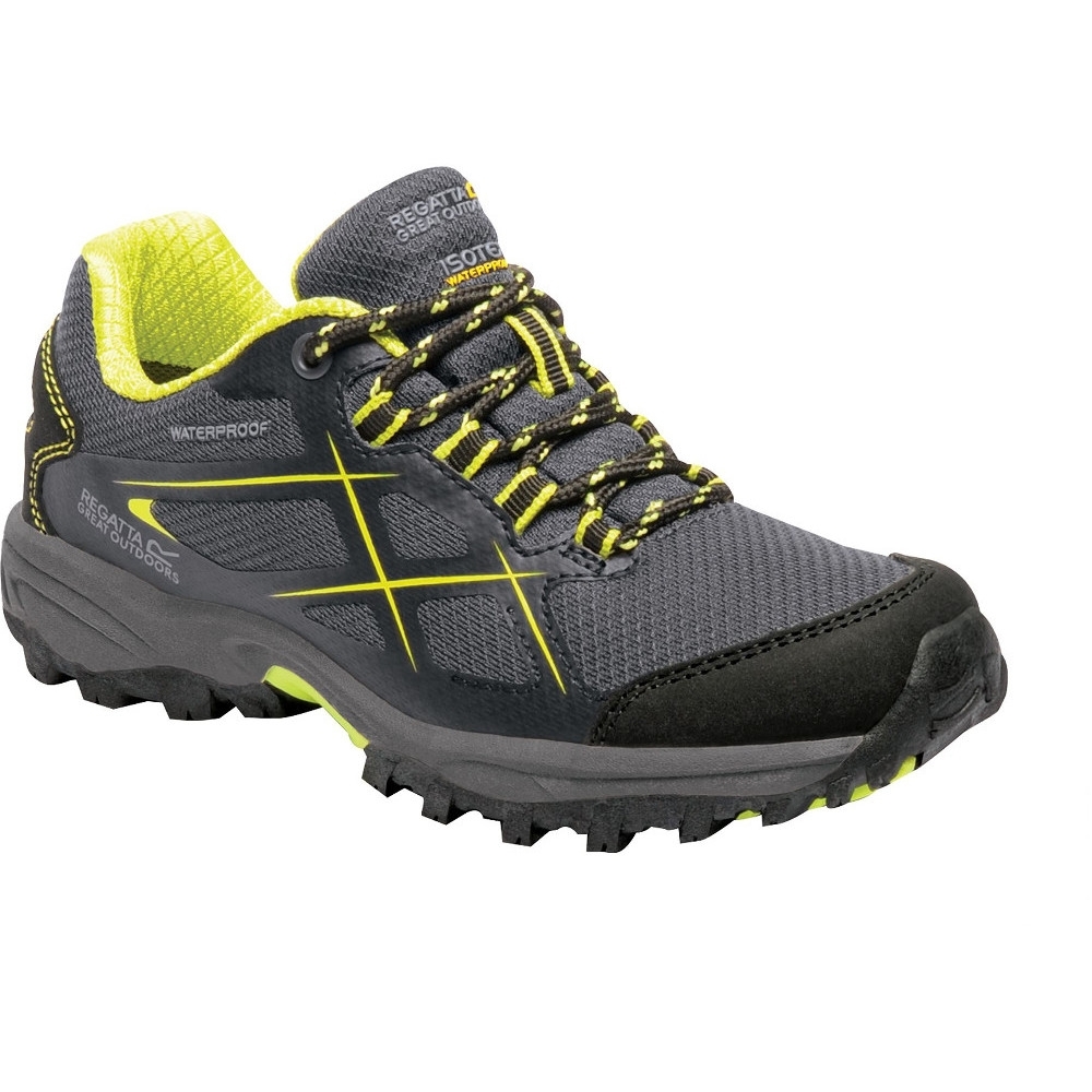 Regatta Boys & Girls Kota Low Isotex Waterproof Fabric Walking Shoes UK Size 2 (EU 34)