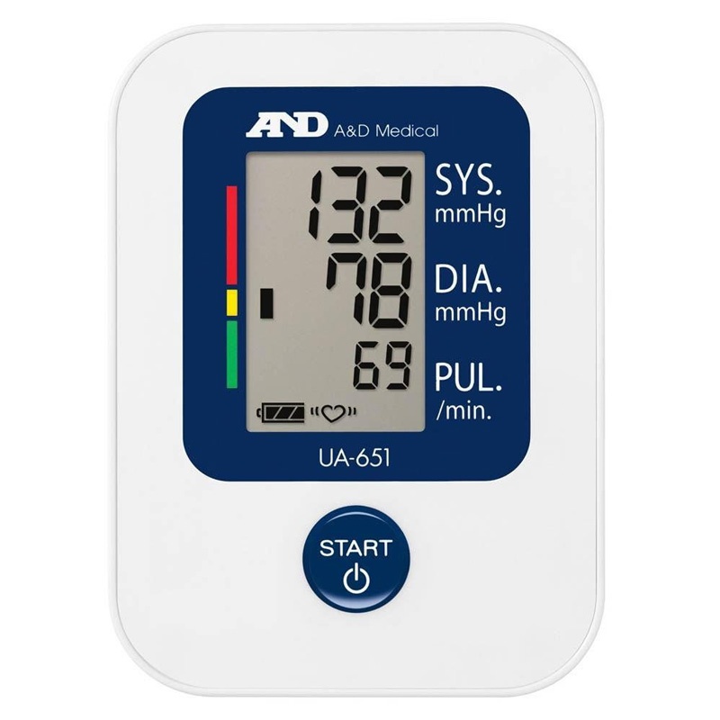 A&D Medical Digital Upper Arm Blood Pressure Monitor (UA651)