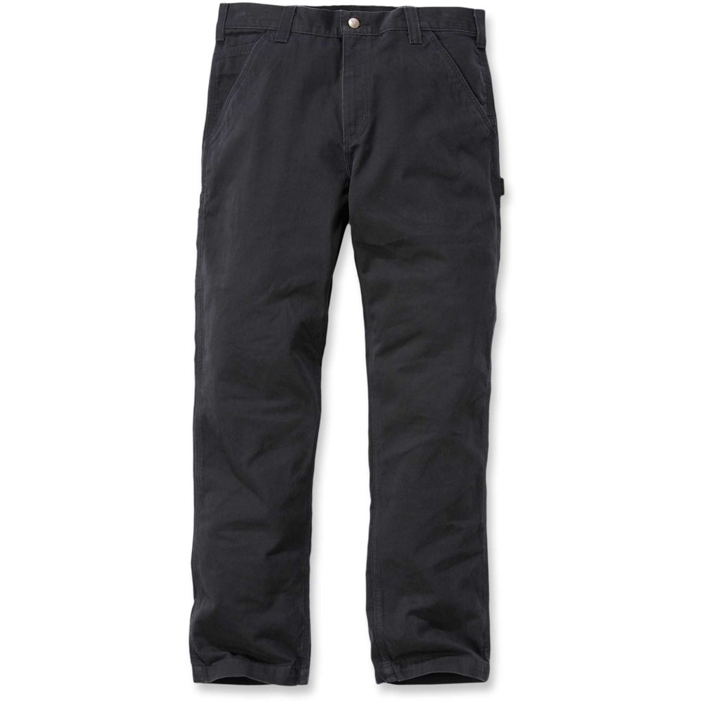 Carhartt Mens Washed Twill Relaxed Cotton Dungaree Pants Trousers Waist 36' (91cm)  Inside Leg 34' (86cm)