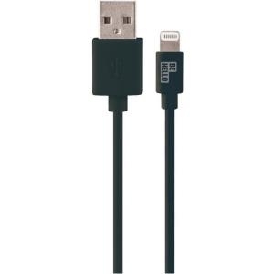 BeHello - Lade-/Datenkabel - Lightning / USB - Lightning (M) bis USB (M) - 3,0m - Schwarz - für Apple iPad/iPhone/iPod (Lightning) (BEHCBL00010)