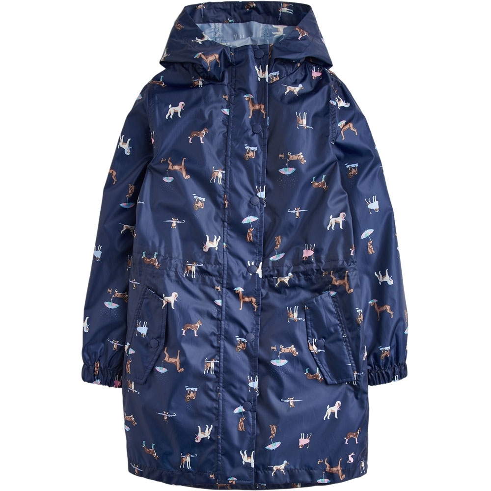 Joules Girls ODR Golightly Light Waterproof Parka Coat 7-8 years - Chest 26.2' (63-67cm)