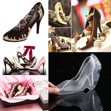 3D Chocolate Mold High Heels Chocolate Mold