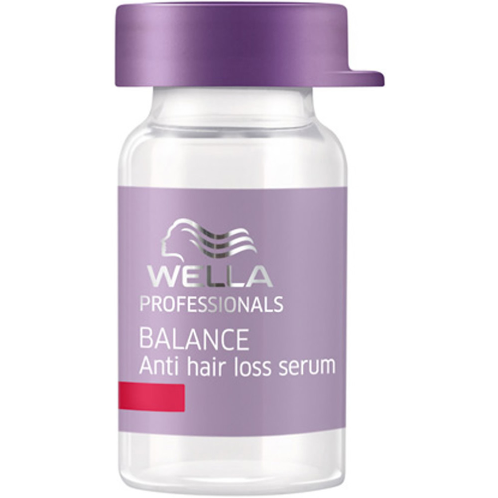 wella professionals care balance scalp anti hair-loss lotion ampoules pack of 8 6ml