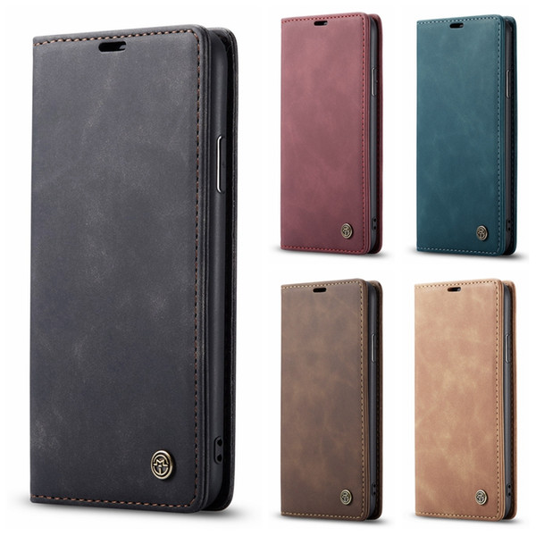 for iphone 11 xi xs max xr x 8 7 6 caseme leather wallet case samsung s10 s10e a70 a50 a40 a30 a20 suck magnetic closure vintage flip covers