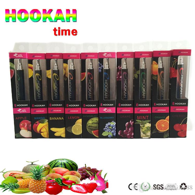 High quality vaporizer vape pen 800 puffs disposable electronic cigarette portable shisha time e Hookah 12 flavors vape cartridges tank
