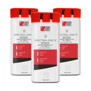 Spray Spectral DNC-S - Traitement pour Densifier Cheveux - Stimule Repousse Saine & Dense - 3x60ml