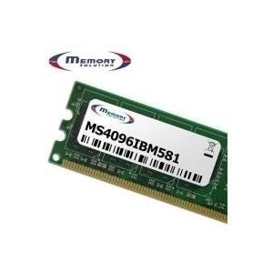 MemorySolution - DDR3 - 4 GB - DIMM 240-PIN - 1333 MHz / PC3-10600 - ungepuffert - nicht-ECC - für Lenovo ThinkCentre Edge 71, ThinkCentre M71, M75, M77, M80, M81, M91, ThinkStation E30 (89Y9224)