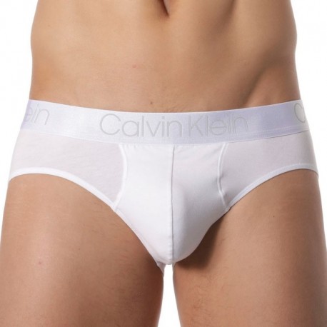Calvin Klein Luxe Cotton Modal Brief - White XL