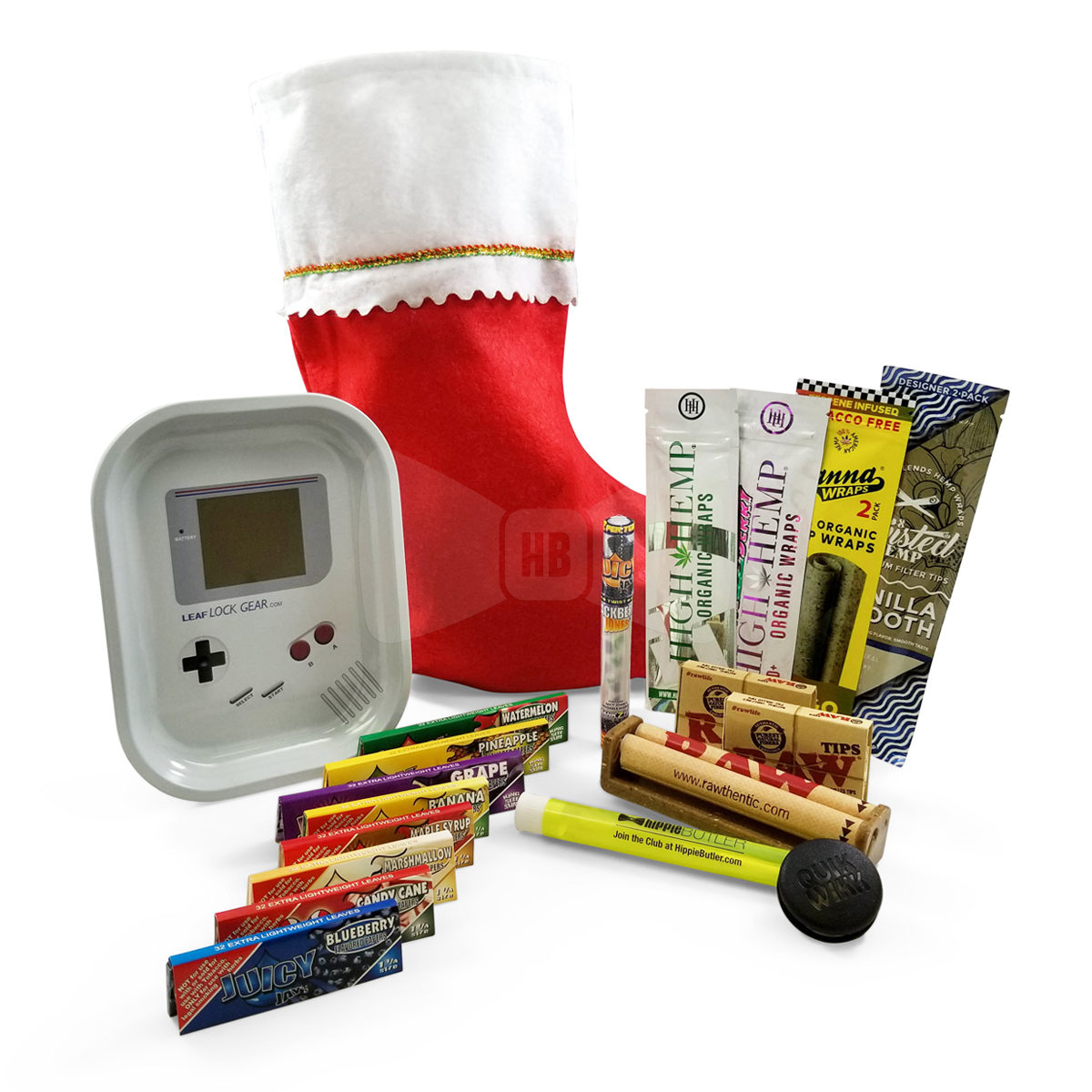 Red Holiday Stocking Bundle Portable Game