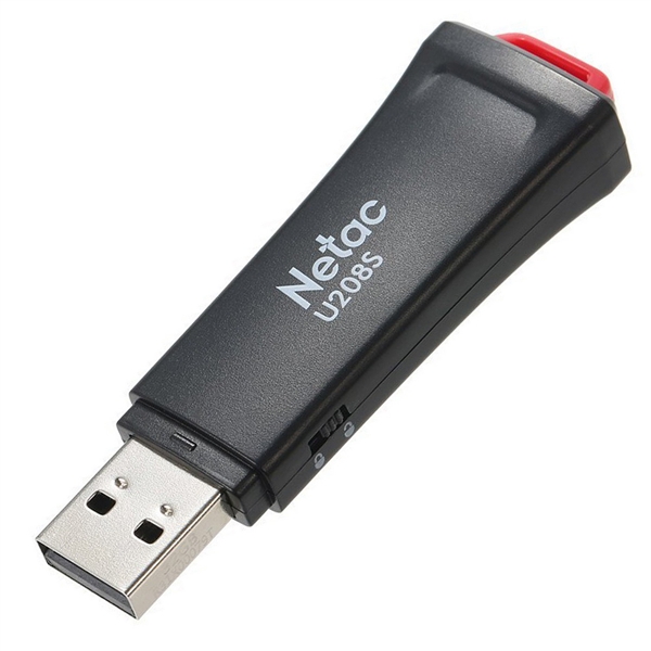 Netac Schreibschutz-USB2.0-Flash-Laufwerk U208S 16GB-Speicher Stick