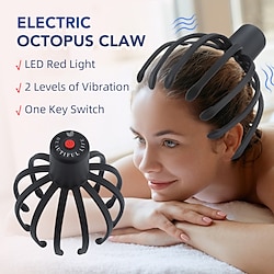 Electric Scalp Massager Octopus Claw Hands Free Therapeutic Head Scratcher Relief Hair Stimulation Rechargable Stress Relief Gift Lightinthebox
