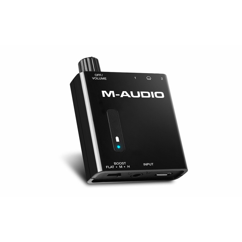 M-AUDIO Bass Traveler Portabler Kopfhörervorverstärker