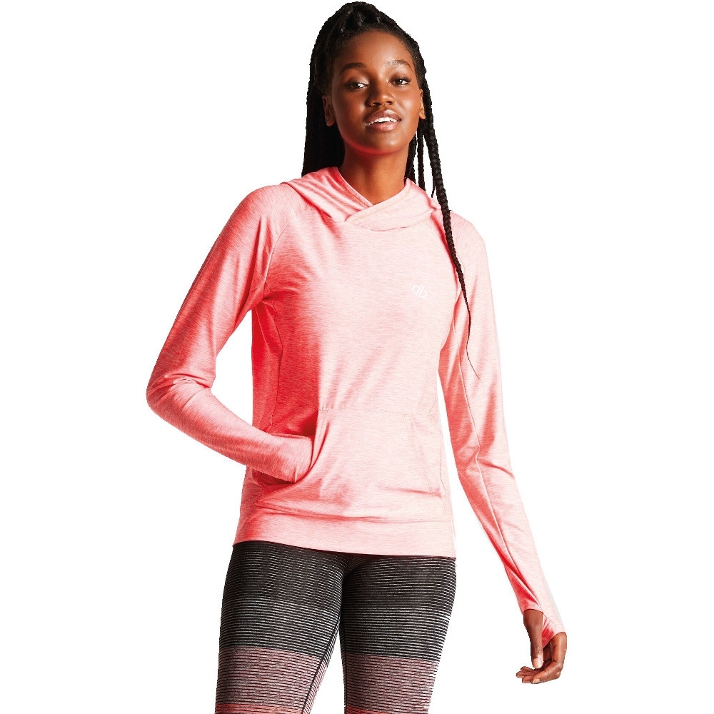 Dare 2B Womens Sprint Cty Long Sleeve Hooded Jersey Top 18 - Bust 42' (107cm)