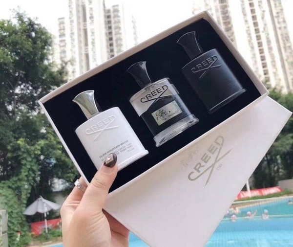 Hottest sell Men Fragrance Set 30ML*3pcs Portable kits long lasting gentleman perfume sets amazing smell Free delivery