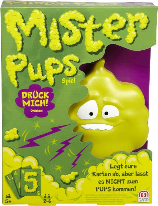 Mattel Games Mister Pups - Sammelkartenspiel - 5 Jahr(e) - Mister Pups - Kinder - Junge/Mädchen - Box (DPX25)