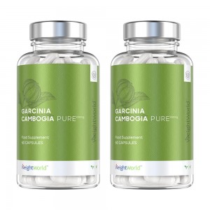 Garcinia Cambogia Pure - Abnehmen und Fettverbrennung beschleunigen - 2er Pack