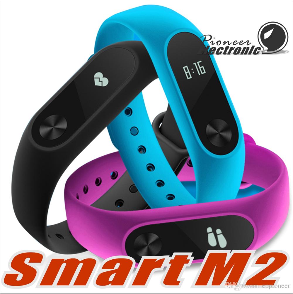 M2 XIAOMI Fitness tracker Watch Band Heart Rate Monitor Waterproof Activity Tracker Smart Bracelet Pedometer Call remind pk fitbit