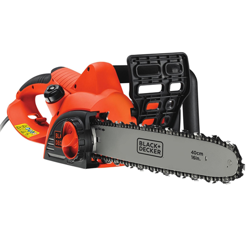 Black  Decker CS2040 Corded Chainsaw 40cm Bar 2000 Watt 240 Volt