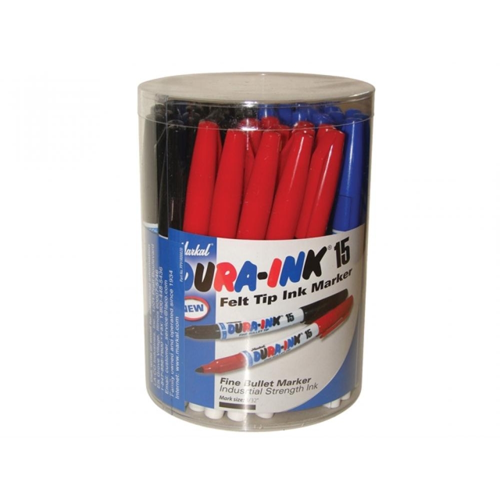 Markal Dura-Ink 15 Fine Tip Marker Tub 48