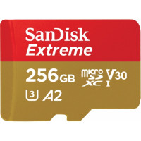 SanDisk Extreme - Flash-Speicherkarte (microSDXC-an-SD-Adapter inbegriffen)