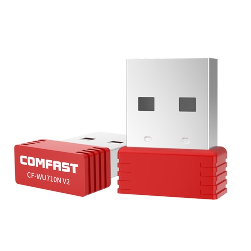 COMFAST CF-WU710N 2.4G 150Mbps USB WiFi Adapter for Laptop Desktop Tablet PC
