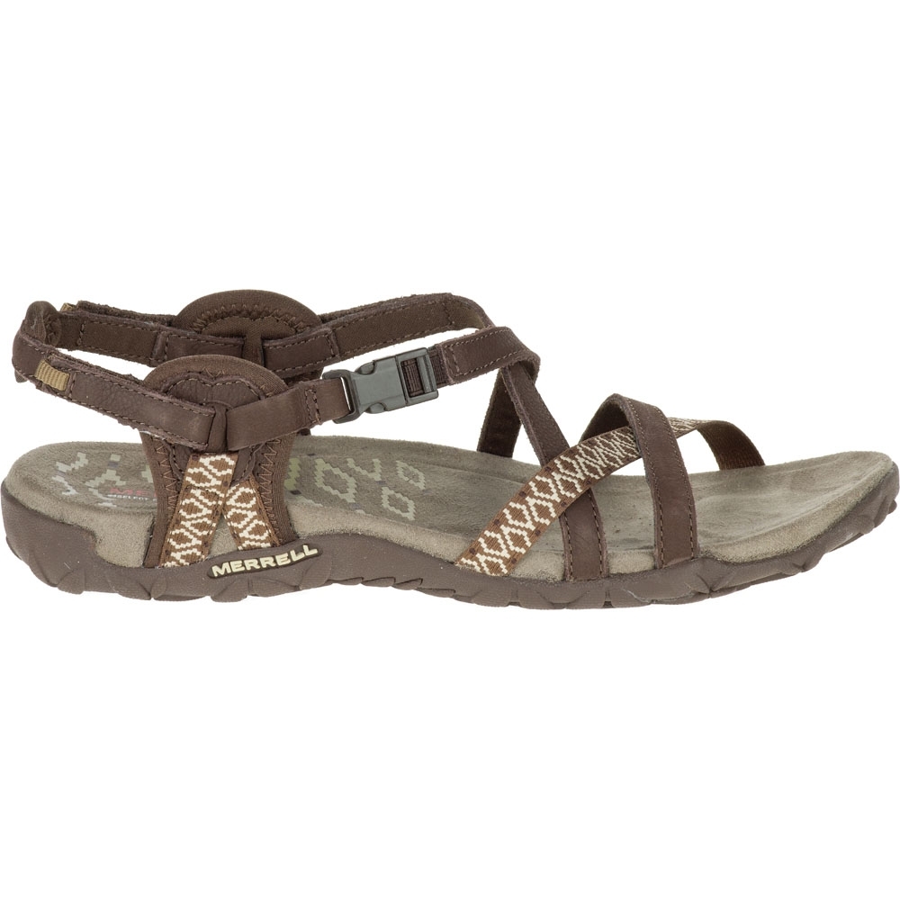 Merrell Womens/Ladies Terran Lattice II Leather Mesh Walking Sandals UK Size 5 (EU 38  US 7)