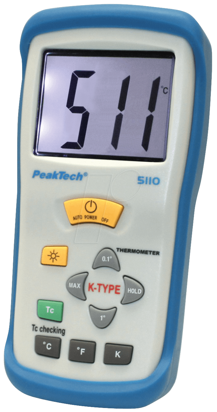 PeakTech Thermometer 2x -50...+1300 °C (PeakTech 5115)
