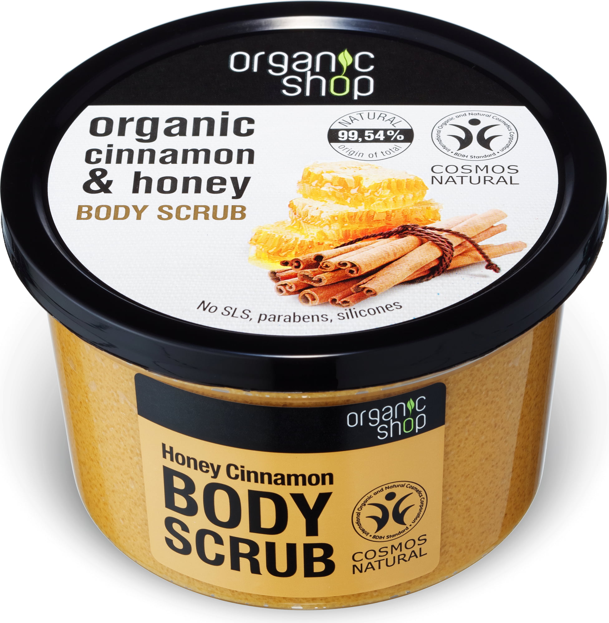 Organic Shop Honey Cinnamon Body Scrub