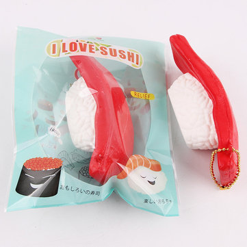 SanQi Elan Squishy Sushi 13cm Slow Rising Original Package Soft Collection Gift Decor Toy