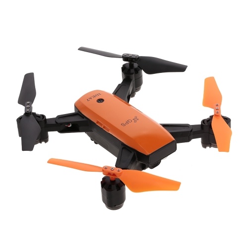 IDEA7 720P Cámara Gran Angular Wifi FPV GPS Drone Altitude Hold Plegable RC Quadcopter
