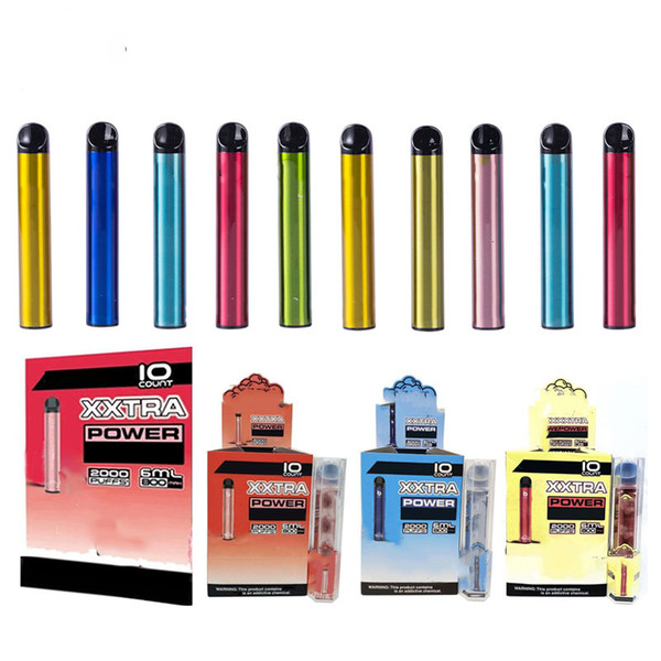 Bang XXL 2000puffs disposable vape pens flat vapor pen Bang XXL disposable e cigarettes E-cigs electronic cigarette