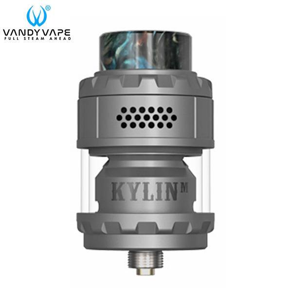 Authentic VandyVape Kylin M RTA 24mm 4.5ml 3ml Rebuildable Tank Atomizer - Froted Gray