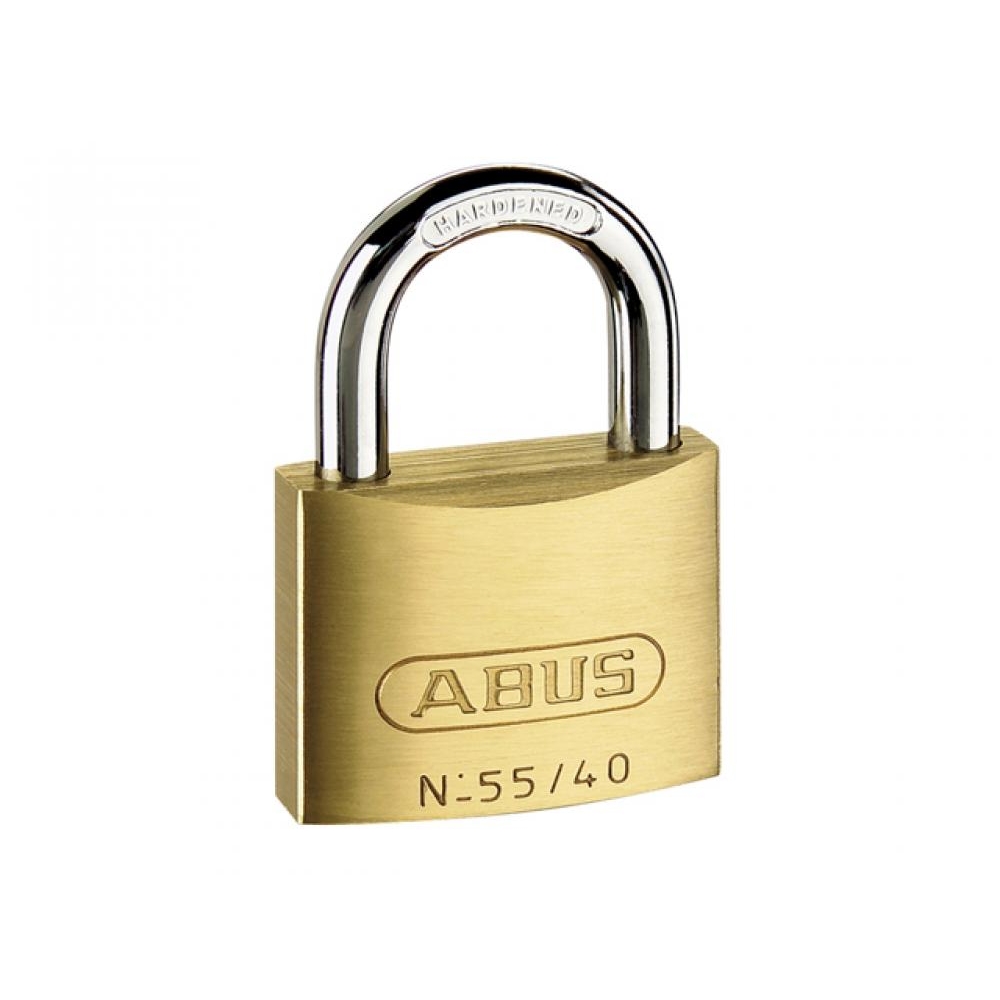 Abus 55/50 Brass Padlock Keyed Alike 5501