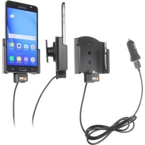 Brodit Active holder with USB-cable - Fahrzeughalterung/Ladegerät - Schwarz - für Samsung Galaxy J5 (2016)