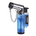 Jobon Long Hand Held Type Cigar Style Gas Lighter with Keychain