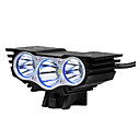FJQXZ Aerospace Aluminum 3-U2 LED Black Cycling Front Light