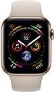 Apple Watch Series 4 (GPS + Cellular) - 40 mm - gold stainless steel - intelligente Uhr mit Sportband - Flouroelastomer - Stein - Bandgröße 130-200 mm - Anzeige 4 cm (1.57) - 16 GB - Wi-Fi, Bluetooth - 4G - 39.8 g