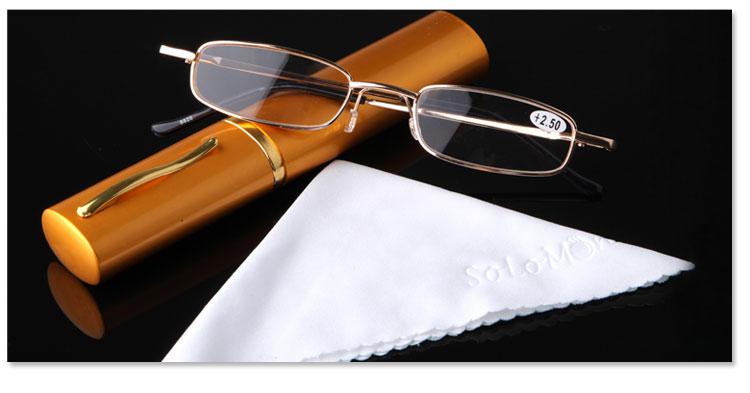Slender reading glasses metal reading optical frame mixed order free shipping