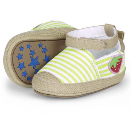 Sterntaler 2301706 Baby-Espadrilles 21/22 knallgelb