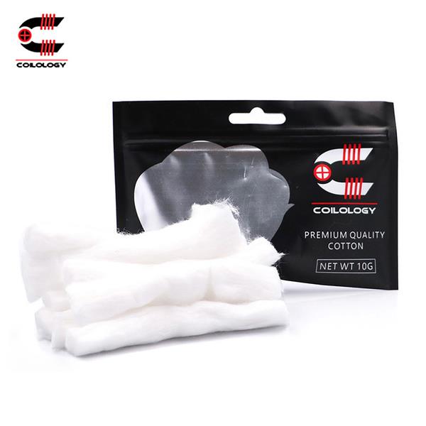 Authentic Coilology Premium Quality Strip Cotton for for RTA Rebuildable Tank Atomizer Building 10 Pcs/Pack