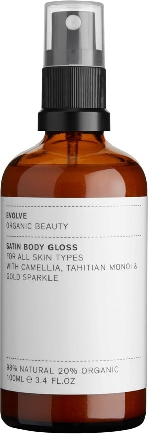 Evolve Organic Beauty Satin Body Gloss - 100 ml